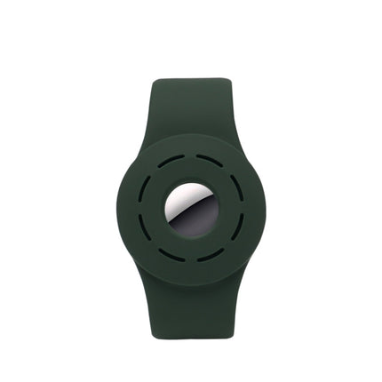Anti-scratch Shockproof Silicone Bracelet Strap Protective Cover Case, For AirTag