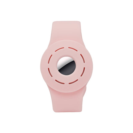 Anti-scratch Shockproof Silicone Bracelet Strap Protective Cover Case, For AirTag