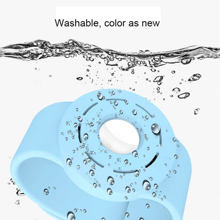 Anti-scratch Shockproof Silicone Bracelet Strap Protective Cover Case, For AirTag