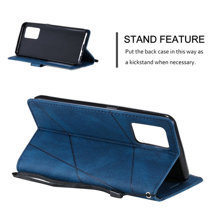 Skin Feel Splicing Horizontal Flip Leather Case with Holder & Card Slots & Wallet & Photo Frame, For OPPO A74 4G / F19, For OPPO A94 4G / F19 Pro, For OPPO Realme V13 5G, For OPPO Realme 8 4G