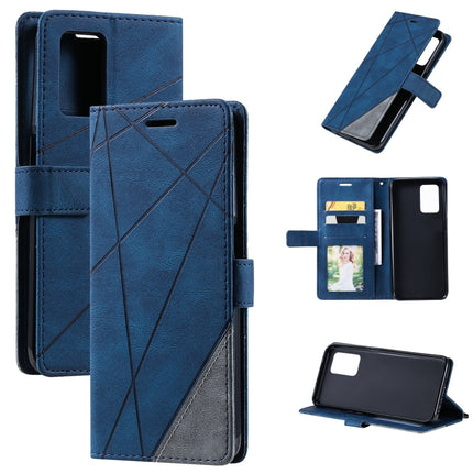 Skin Feel Splicing Horizontal Flip Leather Case with Holder & Card Slots & Wallet & Photo Frame, For OPPO A74 4G / F19, For OPPO A94 4G / F19 Pro, For OPPO Realme V13 5G, For OPPO Realme 8 4G