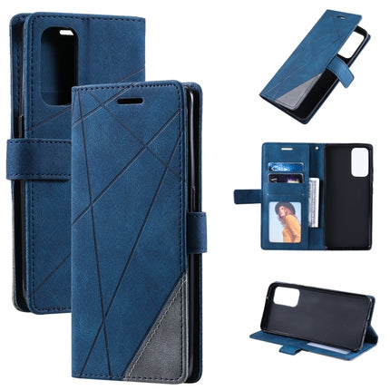 Skin Feel Splicing Horizontal Flip Leather Case with Holder & Card Slots & Wallet & Photo Frame, For OPPO Reno5 5G, For OPPO Reno5 Pro 5G, For OPPO Reno5 Pro+ 5G, For OPPO Reno6 Pro+ 5G