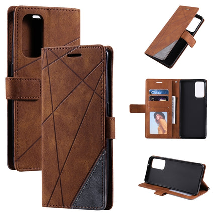 Skin Feel Splicing Horizontal Flip Leather Case with Holder & Card Slots & Wallet & Photo Frame, For OPPO Reno5 5G, For OPPO Reno5 Pro 5G, For OPPO Reno5 Pro+ 5G, For OPPO Reno6 Pro+ 5G