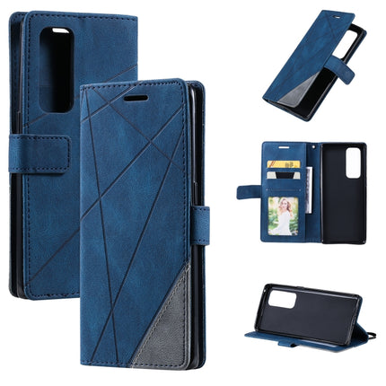 Skin Feel Splicing Horizontal Flip Leather Case with Holder & Card Slots & Wallet & Photo Frame, For OPPO Reno5 5G, For OPPO Reno5 Pro 5G, For OPPO Reno5 Pro+ 5G, For OPPO Reno6 Pro+ 5G