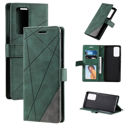 Skin Feel Splicing Horizontal Flip Leather Case with Holder & Card Slots & Wallet & Photo Frame, For OPPO Reno5 5G, For OPPO Reno5 Pro 5G, For OPPO Reno5 Pro+ 5G, For OPPO Reno6 Pro+ 5G