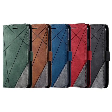 Skin Feel Splicing Horizontal Flip Leather Case with Holder & Card Slots & Wallet & Photo Frame, For OPPO Reno6 5G, For OPPO Reno6 Pro 5G