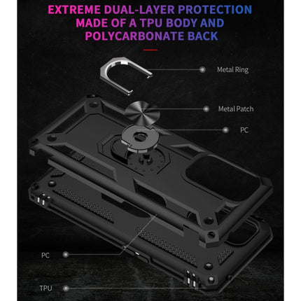 Shockproof TPU + PC Protective Case with 360 Degree Rotating Holder, For OnePlus 9 Pro, For OnePlus 9