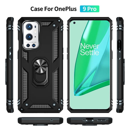 Shockproof TPU + PC Protective Case with 360 Degree Rotating Holder, For OnePlus 9 Pro, For OnePlus 9