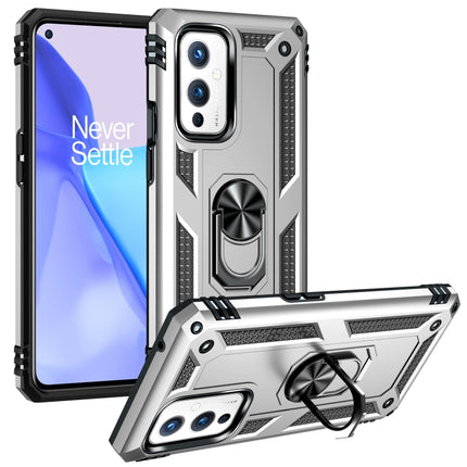 Shockproof TPU + PC Protective Case with 360 Degree Rotating Holder, For OnePlus 9 Pro, For OnePlus 9