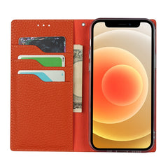 Litchi Texture Horizontal Flip Top Layer Cowhide Leather Case with Holder & Card Slots & Wallet & Strap & Wire Winder, For iPhone 12 mini, For iPhone 12 / 12 Pro, For iPhone 12 Pro Max, For iPhone 11 Pro, For iPhone 11