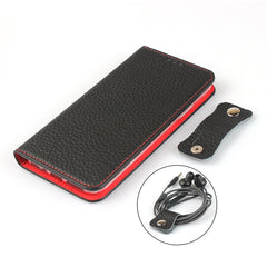 Litchi Texture Horizontal Flip Top Layer Cowhide Leather Case with Holder & Card Slots & Wallet & Strap & Wire Winder, For iPhone 12 mini, For iPhone 12 / 12 Pro, For iPhone 12 Pro Max, For iPhone 11 Pro, For iPhone 11