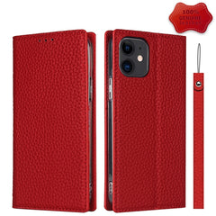 Litchi Texture Horizontal Flip Top Layer Cowhide Leather Case with Holder & Card Slots & Wallet & Strap & Wire Winder, For iPhone 12 mini, For iPhone 12 / 12 Pro, For iPhone 12 Pro Max, For iPhone 11 Pro, For iPhone 11