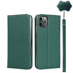 Litchi Texture Horizontal Flip Top Layer Cowhide Leather Case with Holder & Card Slots & Wallet & Strap & Wire Winder, For iPhone 12 mini, For iPhone 12 / 12 Pro, For iPhone 12 Pro Max, For iPhone 11 Pro, For iPhone 11