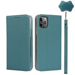 Litchi Texture Horizontal Flip Top Layer Cowhide Leather Case with Holder & Card Slots & Wallet & Strap & Wire Winder, For iPhone 12 mini, For iPhone 12 / 12 Pro, For iPhone 12 Pro Max, For iPhone 11 Pro, For iPhone 11