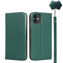 Litchi Texture Horizontal Flip Top Layer Cowhide Leather Case with Holder & Card Slots & Wallet & Strap & Wire Winder, For iPhone 12 mini, For iPhone 12 / 12 Pro, For iPhone 12 Pro Max, For iPhone 11 Pro, For iPhone 11