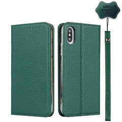 Litchi Texture Horizontal Flip Top Layer Cowhide Leather Case with Holder & Card Slots & Wallet & Strap & Wire Winder, For iPhone X / XS, For iPhone XR, For iPhone XS Max