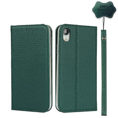 Litchi Texture Horizontal Flip Top Layer Cowhide Leather Case with Holder & Card Slots & Wallet & Strap & Wire Winder, For iPhone X / XS, For iPhone XR, For iPhone XS Max