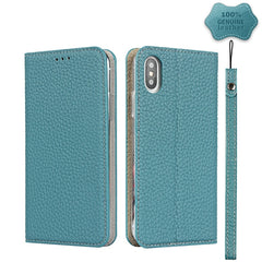 Litchi Texture Horizontal Flip Top Layer Cowhide Leather Case with Holder & Card Slots & Wallet & Strap & Wire Winder, For iPhone X / XS, For iPhone XR, For iPhone XS Max