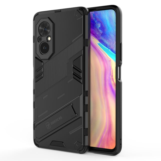 Punk Armor 2 in 1 PC + TPU Shockproof Case with Invisible Holder, For Honor 50 SE / Huawei nova 9 SE