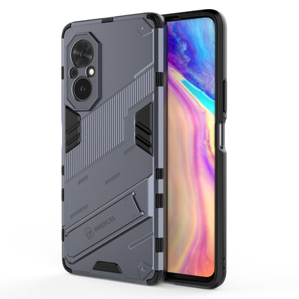 Punk Armor 2 in 1 PC + TPU Shockproof Case with Invisible Holder, For Honor 50 SE / Huawei nova 9 SE