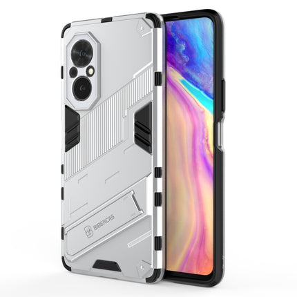 Punk Armor 2 in 1 PC + TPU Shockproof Case with Invisible Holder, For Honor 50 SE / Huawei nova 9 SE