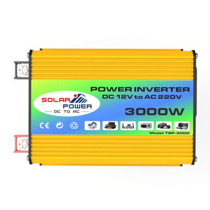 Tang I Generation 12V to 220V 3000W Intelligent Car Power Inverter with Dual USB, 12V to 220V