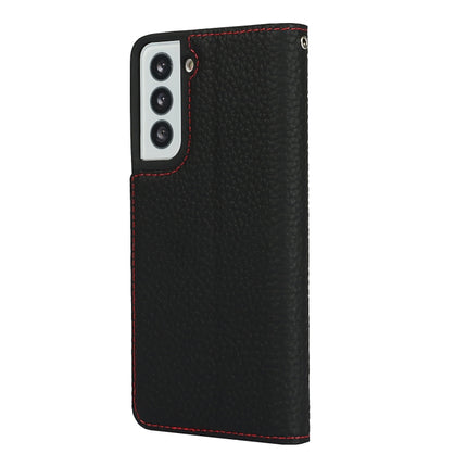 Litchi Texture Horizontal Flip Top Layer Cowhide Leather Case with Holder & Card Slots & Wallet & Strap & Wire Winder, For Samsung Galaxy S21 5G, For Samsung Galaxy S20, For Samsung Galaxy S20 Plus, For Samsung Galaxy S20 Ultra