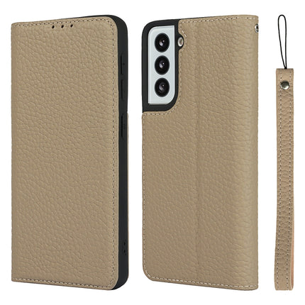 Litchi Texture Horizontal Flip Top Layer Cowhide Leather Case with Holder & Card Slots & Wallet & Strap & Wire Winder, For Samsung Galaxy S21 5G, For Samsung Galaxy S20, For Samsung Galaxy S20 Plus, For Samsung Galaxy S20 Ultra