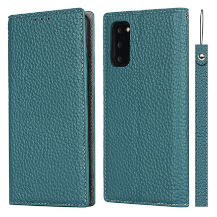 Litchi Texture Horizontal Flip Top Layer Cowhide Leather Case with Holder & Card Slots & Wallet & Strap & Wire Winder, For Samsung Galaxy S21 5G, For Samsung Galaxy S20, For Samsung Galaxy S20 Plus, For Samsung Galaxy S20 Ultra