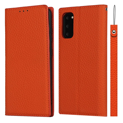 Litchi Texture Horizontal Flip Top Layer Cowhide Leather Case with Holder & Card Slots & Wallet & Strap & Wire Winder, For Samsung Galaxy S21 5G, For Samsung Galaxy S20, For Samsung Galaxy S20 Plus, For Samsung Galaxy S20 Ultra