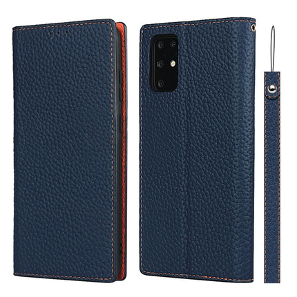 Litchi Texture Horizontal Flip Top Layer Cowhide Leather Case with Holder & Card Slots & Wallet & Strap & Wire Winder, For Samsung Galaxy S21 5G, For Samsung Galaxy S20, For Samsung Galaxy S20 Plus, For Samsung Galaxy S20 Ultra