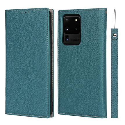 Litchi Texture Horizontal Flip Top Layer Cowhide Leather Case with Holder & Card Slots & Wallet & Strap & Wire Winder, For Samsung Galaxy S21 5G, For Samsung Galaxy S20, For Samsung Galaxy S20 Plus, For Samsung Galaxy S20 Ultra