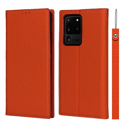 Litchi Texture Horizontal Flip Top Layer Cowhide Leather Case with Holder & Card Slots & Wallet & Strap & Wire Winder, For Samsung Galaxy S21 5G, For Samsung Galaxy S20, For Samsung Galaxy S20 Plus, For Samsung Galaxy S20 Ultra