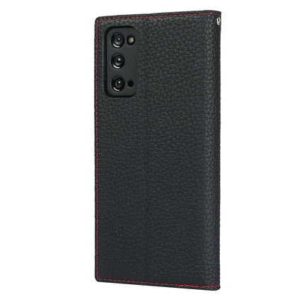 Litchi Texture Horizontal Flip Top Layer Cowhide Leather Case with Holder & Card Slots & Wallet & Strap & Wire Winder, For Samsung Galaxy S20 FE