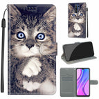 For Xiaomi Redmi 9 / C02 Fork Hand White Claw Cat