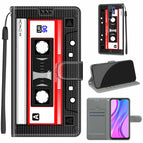 For Xiaomi Redmi 9 / C10 Black Red Tape