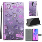 For Xiaomi Redmi 9 / C16 Water Drop Six Petal Flower