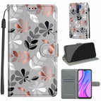 For Xiaomi Redmi 9 / C19 Material Flower