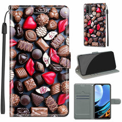 Voltage Coloured Drawing Magnetic Clasp Horizontal Flip PU Leather Case with Holder & Card Slots, For Xiaomi Redmi 9 Power/Note 9 4G