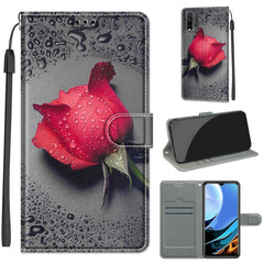 Voltage Coloured Drawing Magnetic Clasp Horizontal Flip PU Leather Case with Holder & Card Slots, For Xiaomi Redmi 9 Power/Note 9 4G