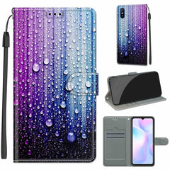 Voltage Coloured Drawing Magnetic Clasp Horizontal Flip PU Leather Case with Holder & Card Slots, For Xiaomi Redmi 9A