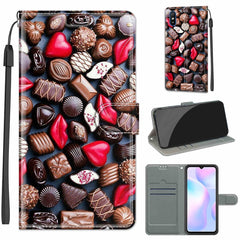 Voltage Coloured Drawing Magnetic Clasp Horizontal Flip PU Leather Case with Holder & Card Slots, For Xiaomi Redmi 9A