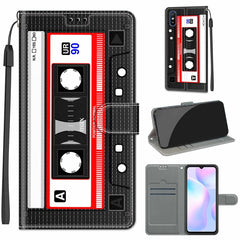 Voltage Coloured Drawing Magnetic Clasp Horizontal Flip PU Leather Case with Holder & Card Slots, For Xiaomi Redmi 9A