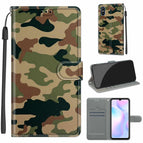 For Xiaomi Redmi 9A / C12 Green Yellow Camouflage