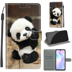 Voltage Coloured Drawing Magnetic Clasp Horizontal Flip PU Leather Case with Holder & Card Slots, For Xiaomi Redmi 9A