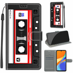 Voltage Coloured Drawing Magnetic Clasp Horizontal Flip PU Leather Case with Holder & Card Slots, For Xiaomi Redmi 9C