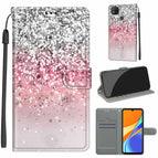 For Xiaomi Redmi 9C / C13 Silver Pink Glitter