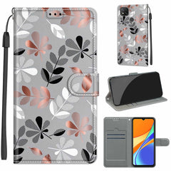 Voltage Coloured Drawing Magnetic Clasp Horizontal Flip PU Leather Case with Holder & Card Slots, For Xiaomi Redmi 9C