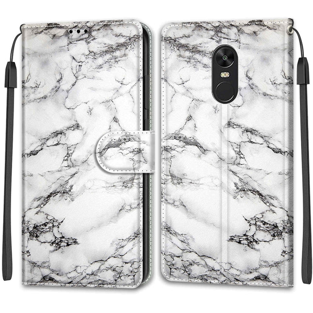 Voltage Coloured Drawing Magnetic Clasp Horizontal Flip PU Leather Case with Holder & Card Slots