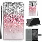 For Xiaomi Redmi Note 4X / C13 Silver Pink Glitter